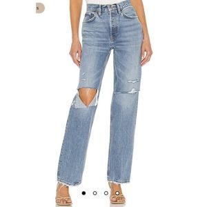 Re/done 90s Comfy Jean Sunfaded Destroy size 29 NWT $295.00 MSRP